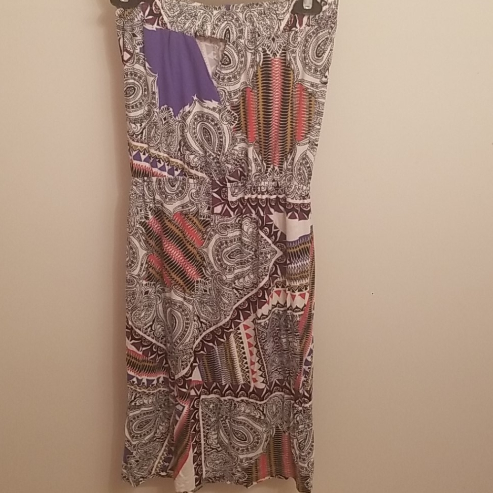 Perfect Halter Dress With Eccentric Design Sz.S
